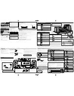 Preview for 1 page of JVC UX-EP100 Instructions