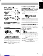 Предварительный просмотр 17 страницы JVC UX-G60 Přiručka K Obsluze