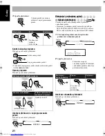 Предварительный просмотр 26 страницы JVC UX-G60 Přiručka K Obsluze