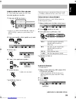Предварительный просмотр 29 страницы JVC UX-G60 Přiručka K Obsluze
