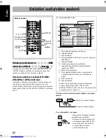 Предварительный просмотр 32 страницы JVC UX-G60 Přiručka K Obsluze