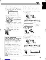 Предварительный просмотр 35 страницы JVC UX-G60 Přiručka K Obsluze