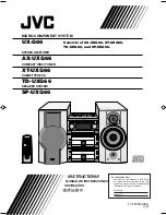 JVC UX-G66 Instructions Manual предпросмотр