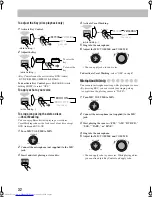 Preview for 34 page of JVC UX-G70 Instructions Manual