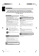 Preview for 4 page of JVC UX-J50 Instructions Manual