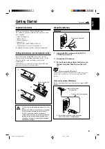 Preview for 9 page of JVC UX-J50 Instructions Manual