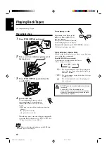 Preview for 20 page of JVC UX-J50 Instructions Manual