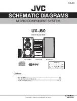 JVC UX-J60 Schematic Diagram preview