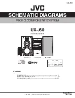 Preview for 1 page of JVC UX-J60 Schematic Diagram