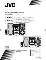 Предварительный просмотр 1 страницы JVC UX-L30 Instructions Manual