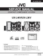 Предварительный просмотр 1 страницы JVC UX-L36V Service Manual