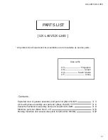 Предварительный просмотр 67 страницы JVC UX-L36V Service Manual