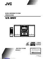 JVC UX-M6V Instructions Manual preview