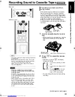 Предварительный просмотр 47 страницы JVC UX-QD90S Instructions Manual