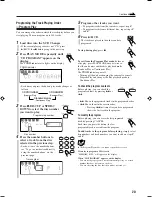 Предварительный просмотр 23 страницы JVC UX-S57EE Instructions Manual