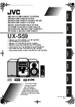 JVC UX-S59 Instructions Manual предпросмотр