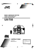 Предварительный просмотр 1 страницы JVC UX-T55 Instructions Manual