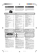 Preview for 2 page of JVC UX-T55 Instructions Manual