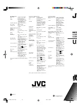 Preview for 36 page of JVC UX-T55 Instructions Manual