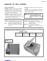 Предварительный просмотр 3 страницы JVC UX-T770R Service Manual