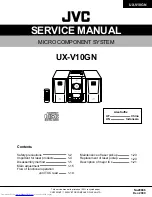 JVC UX-V10GN Service Manual preview