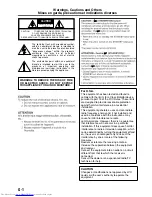 Preview for 2 page of JVC UXG50 - CD Microsystem With USB Audio Instructions Manual