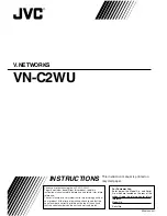 JVC V.NETWORKS
VN-C2WU Instructions Manual preview