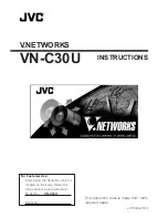 JVC V.NETWORKS VN-C30U Instructions Manual предпросмотр