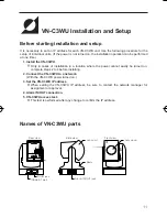 Предварительный просмотр 11 страницы JVC V.NETWORKS VN-C3WU Instructions Manual