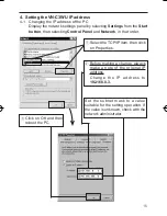 Предварительный просмотр 15 страницы JVC V.NETWORKS VN-C3WU Instructions Manual