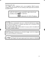 Предварительный просмотр 39 страницы JVC V.NETWORKS VN-C3WU Instructions Manual