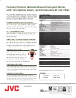 Preview for 2 page of JVC V.NETWORKS VN-C625U Specifications