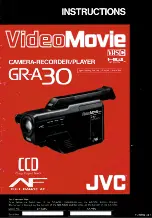 Предварительный просмотр 1 страницы JVC VideoMovie GR-A30 Instructions Manual