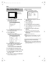 Preview for 11 page of JVC ViewFinder VF-HP840U Instructions Manual