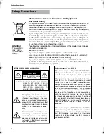 Preview for 2 page of JVC VN-C20U - Network Camera Instructions Manual