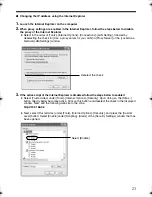 Preview for 23 page of JVC VN-C20U - Network Camera Instructions Manual