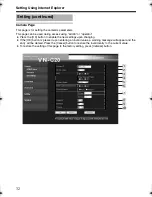 Preview for 32 page of JVC VN-C20U - Network Camera Instructions Manual