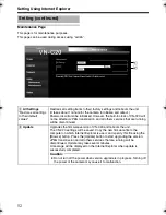 Preview for 52 page of JVC VN-C20U - Network Camera Instructions Manual