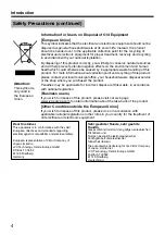 Предварительный просмотр 4 страницы JVC VN-C215VP4U - Fixed Ip Network Mini Dome Instructions Manual