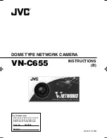 Preview for 1 page of JVC VN-C655U - Network Camera Instructions Manual