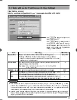 Preview for 99 page of JVC VN-C655U - Network Camera Instructions Manual