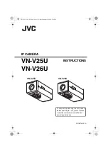 Preview for 1 page of JVC VN-V26U - Network Camera Instructions Manual