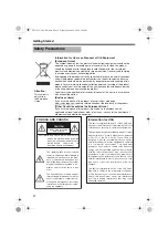 Preview for 2 page of JVC VN-V26U - Network Camera Instructions Manual