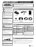 JVC VU-V63KITU Instructions предпросмотр