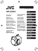 JVC WR-GX001 Instructions Manual preview