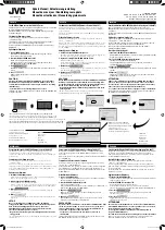 Предварительный просмотр 1 страницы JVC XA-HD500 Update Manual