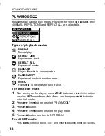 Preview for 22 page of JVC XA-MP102A Instructions Manual