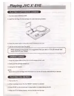 Preview for 10 page of JVC X'Eye RG-M10BU Instructions Manual