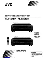 JVC XL-F154BK Instructions Manual preview