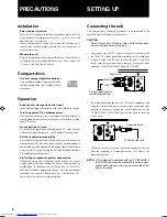 Предварительный просмотр 4 страницы JVC XL-MC222BK Instructions Manual